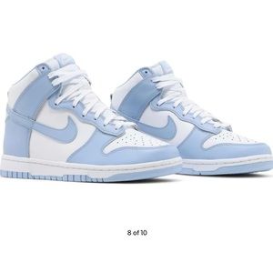 WORN ONCE- Nike ‘Aluminum’ Dunks size 8.5 women